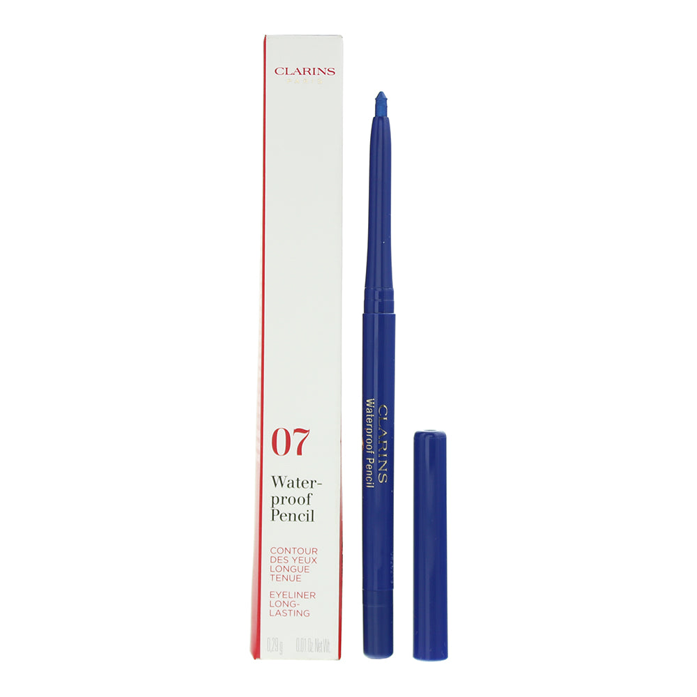 Clarins Water Proof Pencil 07 Blue Lily Eyeliner 0.28g