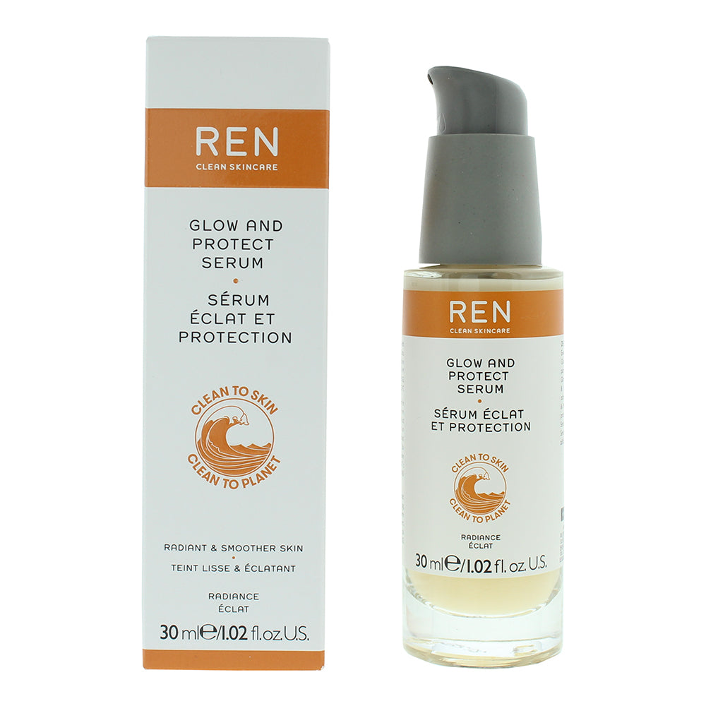 Ren Radiance Glow And Protect Serum 30ml