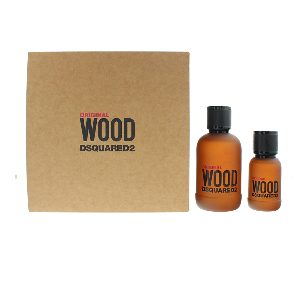 Dsquared2 Original Wood 2 Piece Gift Set: Eau de Parfum 100ml - Eau de Parfum 30