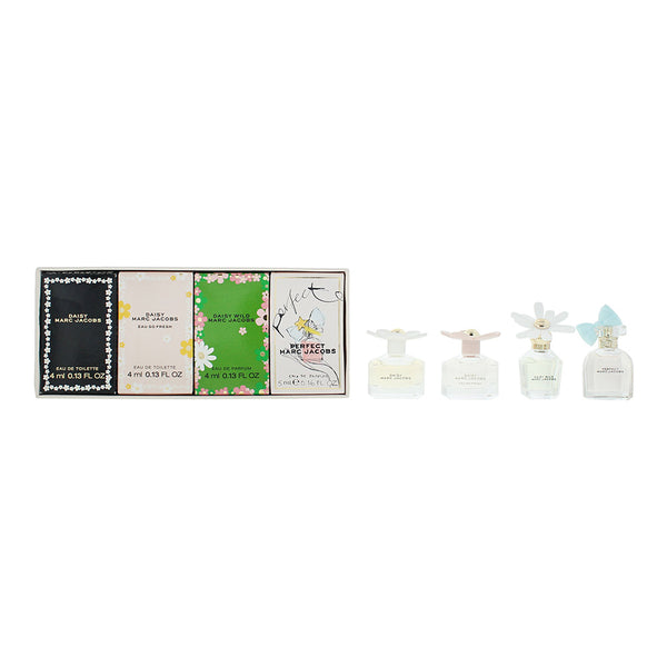 Marc Jacobs 4 Piece Gift Set: Daisy Wild Eau de Parfum 4ml