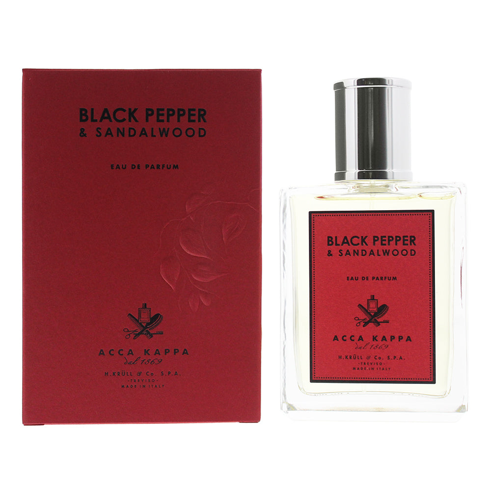 Acca Kappa Black Pepper & Sandalwood Eau de Parfum 100ml