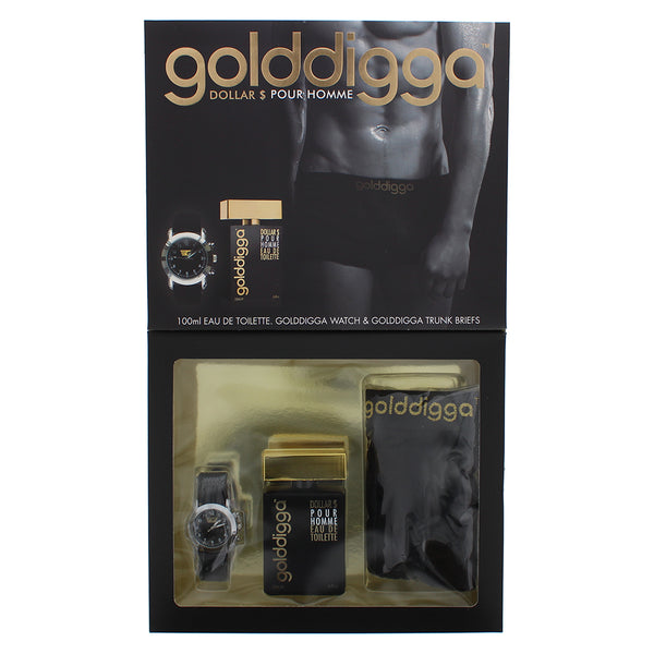 Golddigga Dollar Pour Homme Eau de Toilette Pieces Gift Set