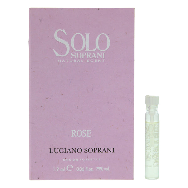 Luciano Soprani Solo Soprani Rose Eau de Toilette Vial