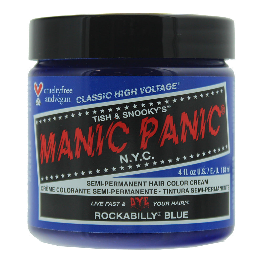 Manic Panic High Voltage Rockabilly Blue Hair Dye 118ml