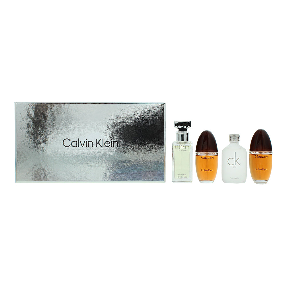 Calvin Klein Women Mini Gift Set 4 x 15ml