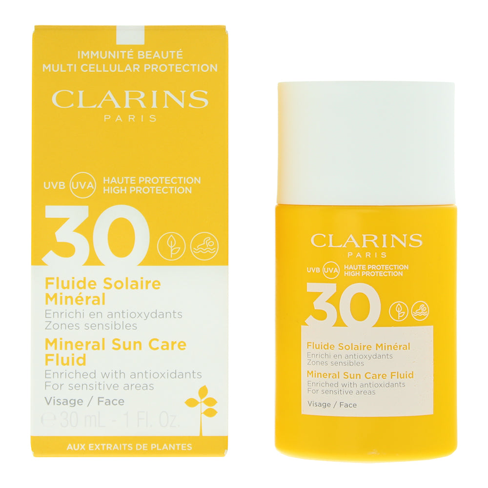 Clarins Mineral Sun Care Spf 30 Face Sun Cream 30ml