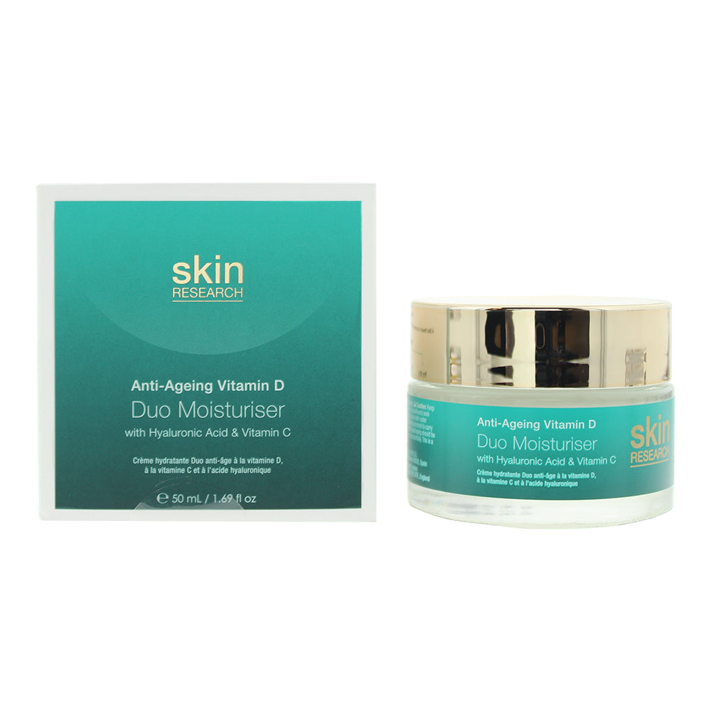 Skin Research Anti-Ageing Vitamin D With Hyaluronic Acid & Vitamin C Duo Moistur