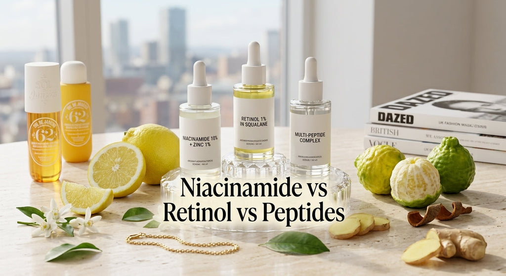 Niacinamide vs Retinol vs Peptides: Ultimate Guide | Fragranza