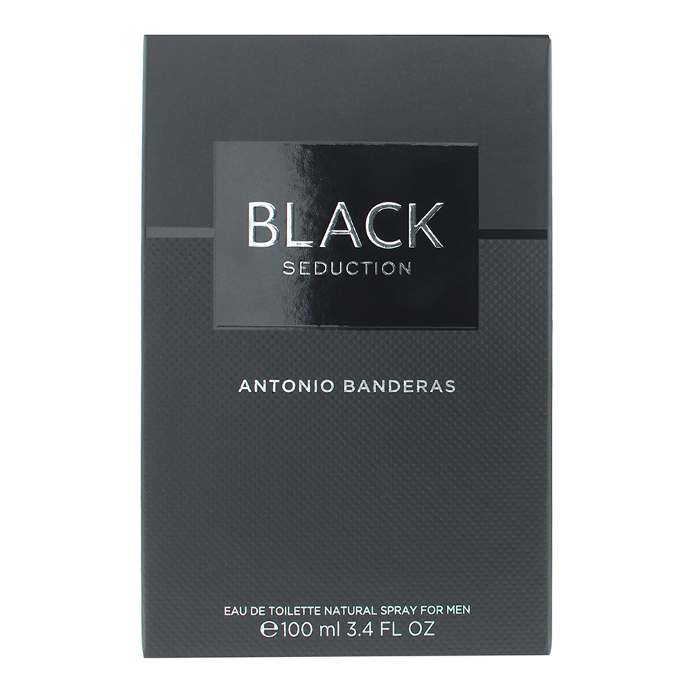 Antonio Banderas Seduction in Black Eau de Toilette 100ml - Box