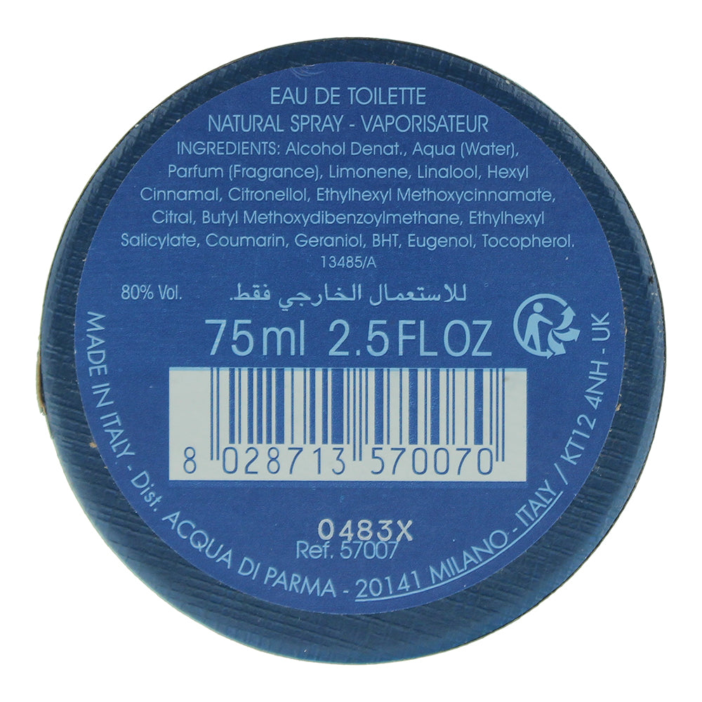 Acqua Di Parma Blu Mediterraneo Mirto Di Panarea Eau de Toilette 75ml - Ingredients