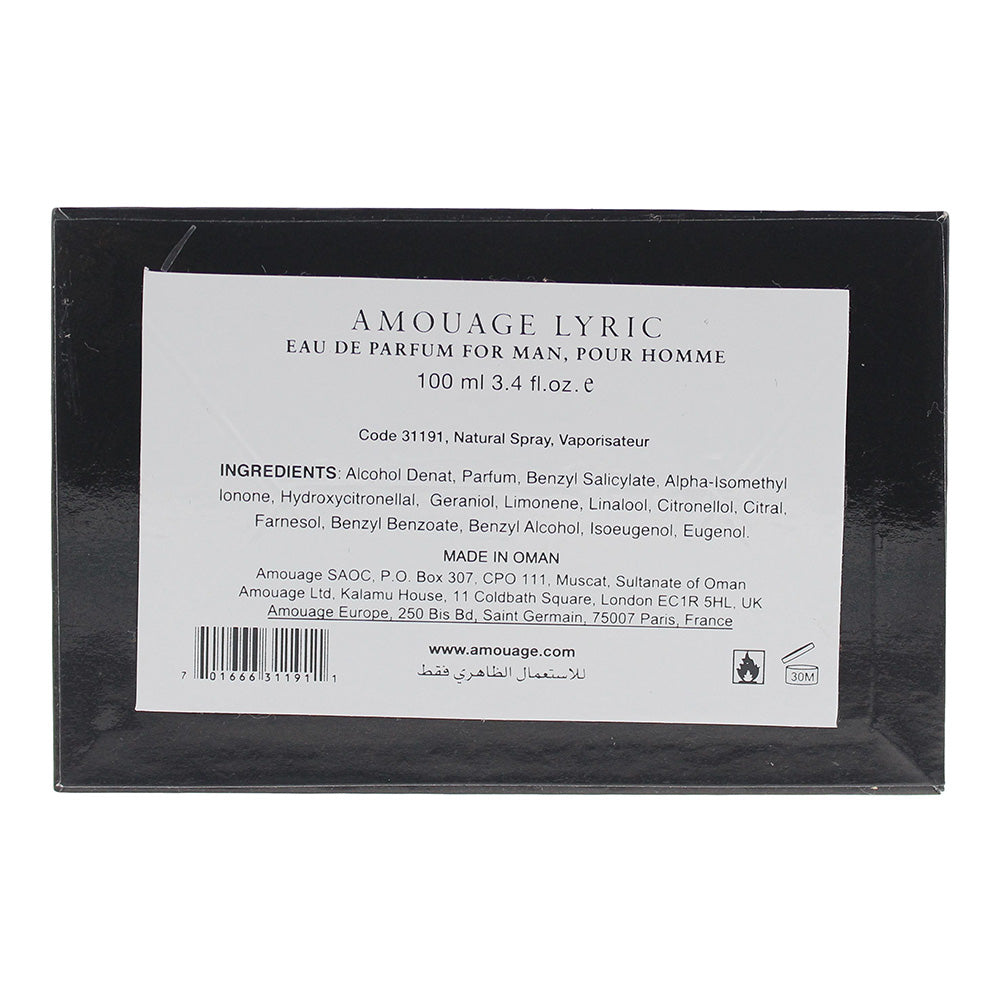 Amouage Lyric Eau de Parfum 100ml