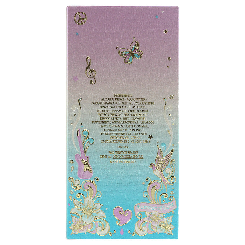 Anna Sui Rock Me! Summer Of Love Eau de Toilette 50ml - Ingredients