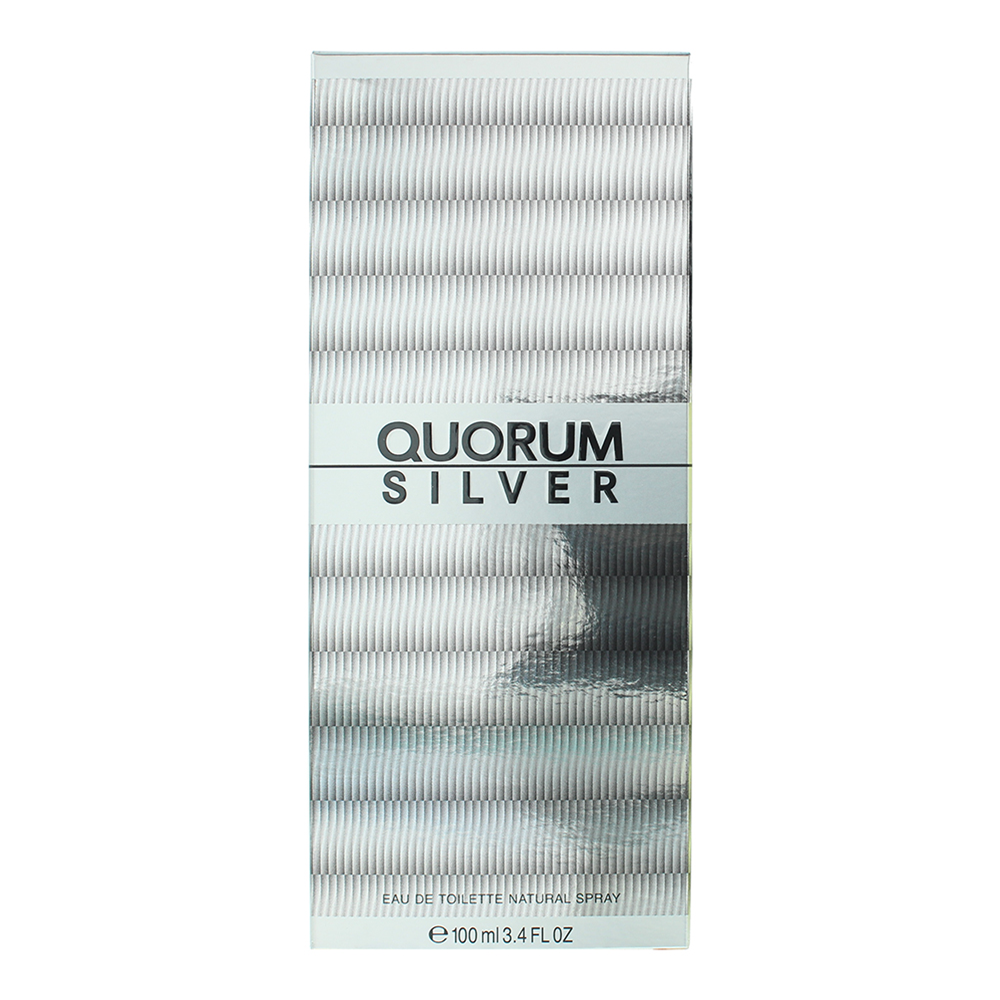 Puig Quorum Silver Eau de Toilette 100ml