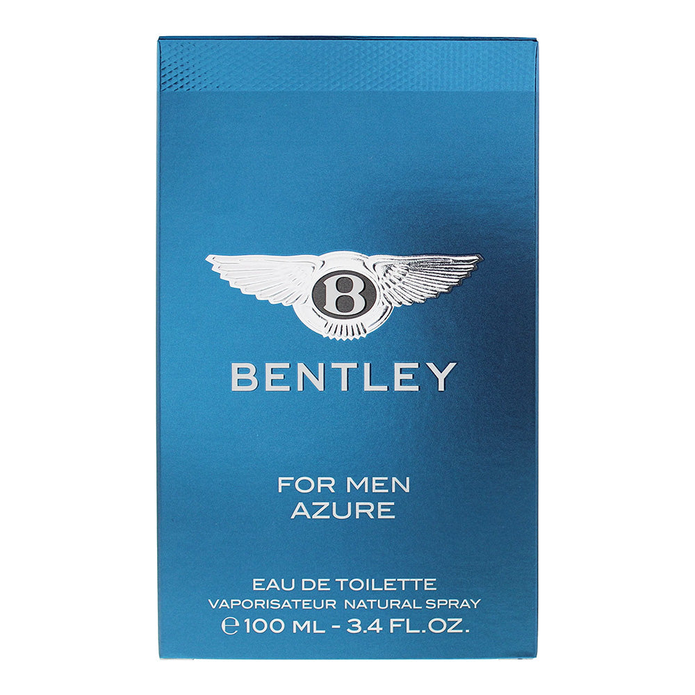 Bentley For Men Azure Eau de Toilette 100ml - Box