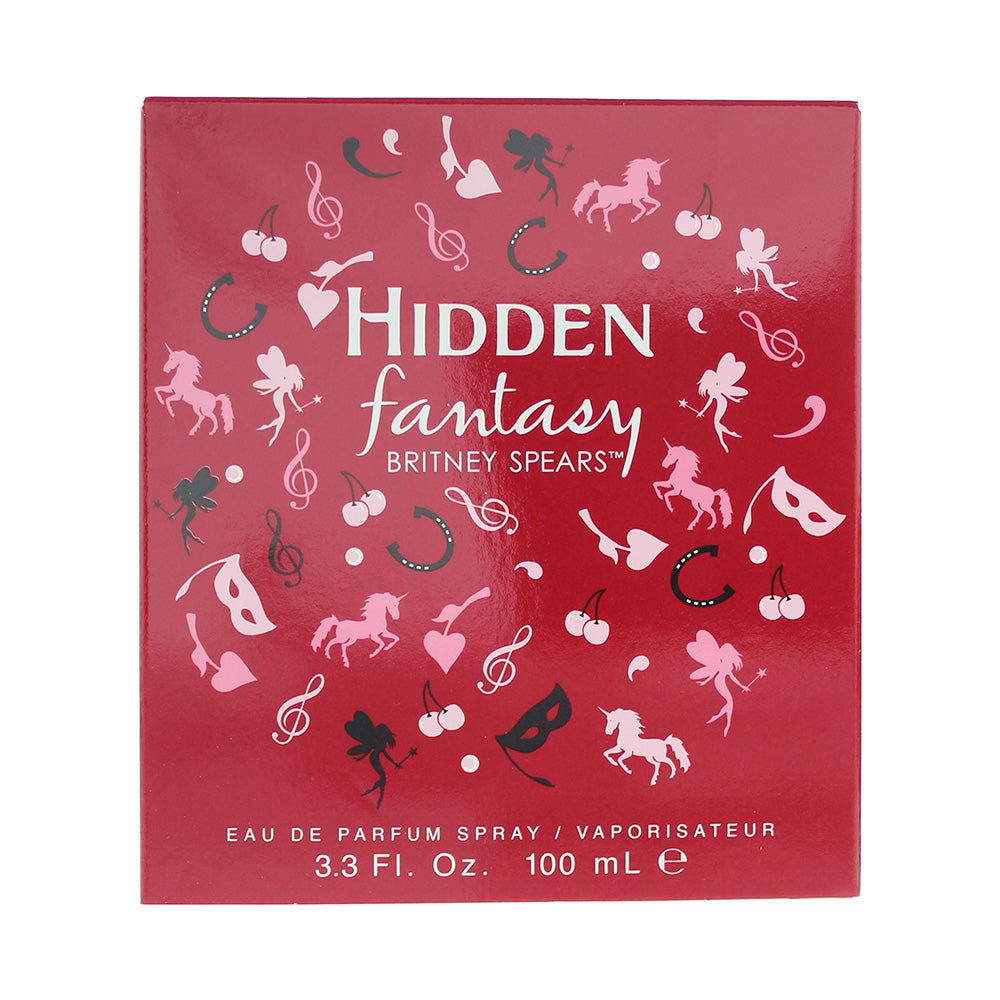 Britney Spears Hidden Fantasy Eau de Parfum 100ml - Box