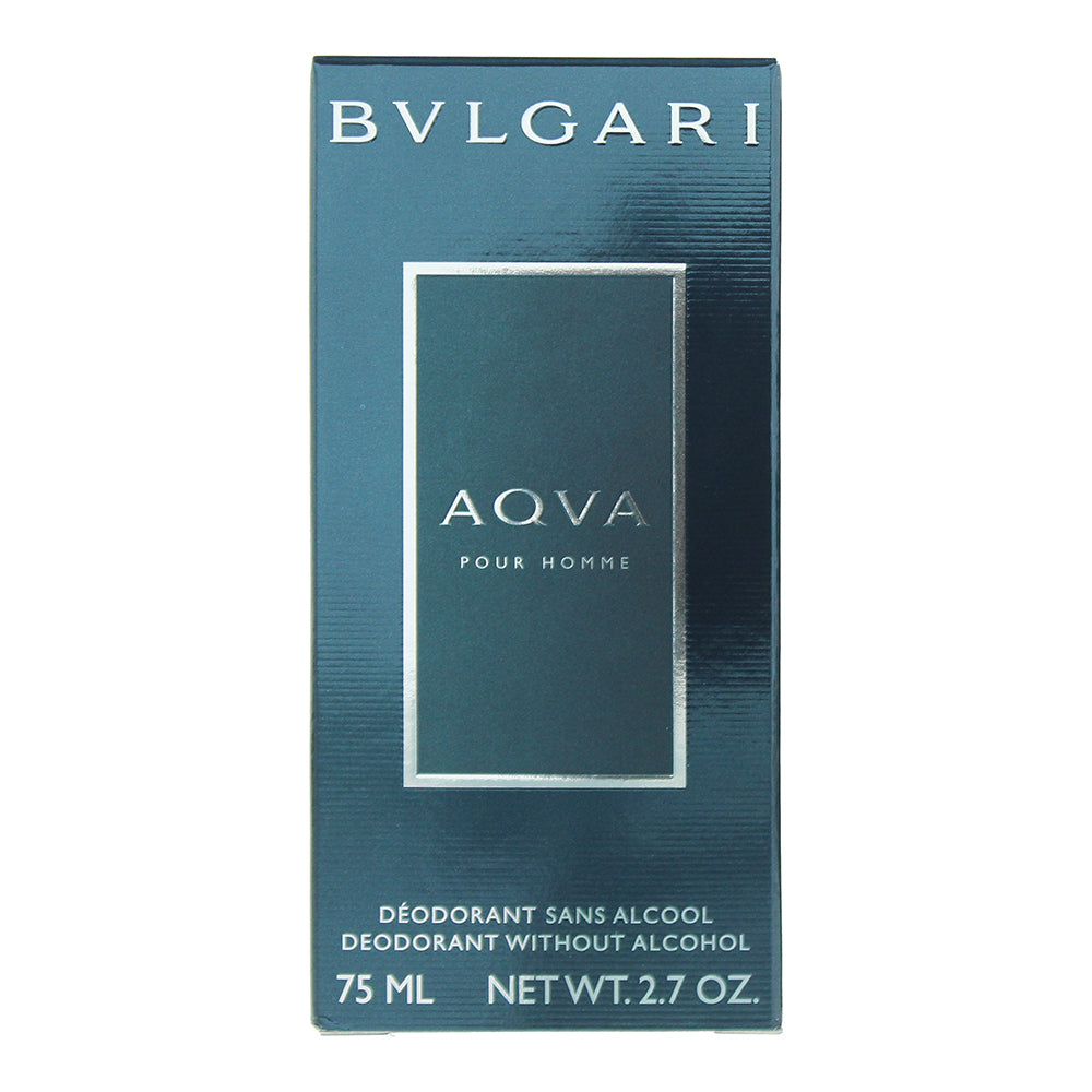 Bulgari Aqva Pour Homme Deodorant Stick 75ml