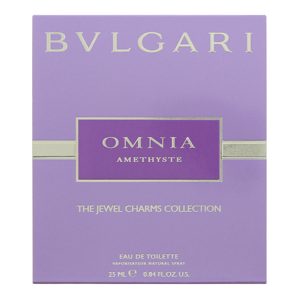 Bulgari Omnia Amethyste Eau de Toilette 25ml - Box