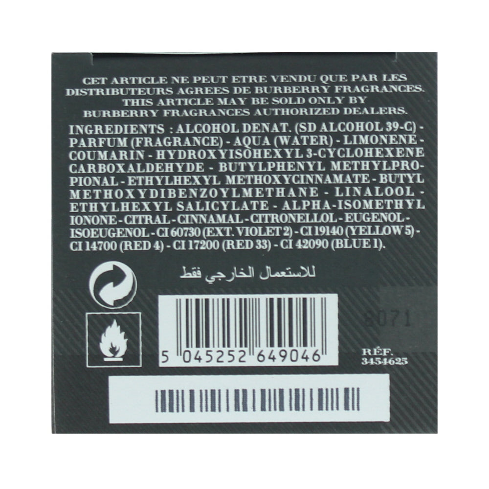 Burberry Touch For Men Eau de Toilette 30ml