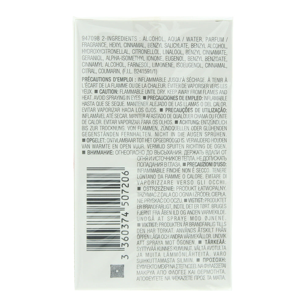 Cacharel Anaïs Anaïs Eau de Toilette 50ml - Ingredients