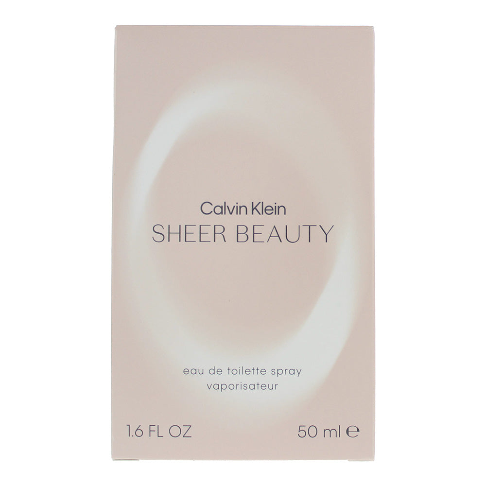 Calvin Klein Sheer Beauty Eau de Toilette 50ml - Box