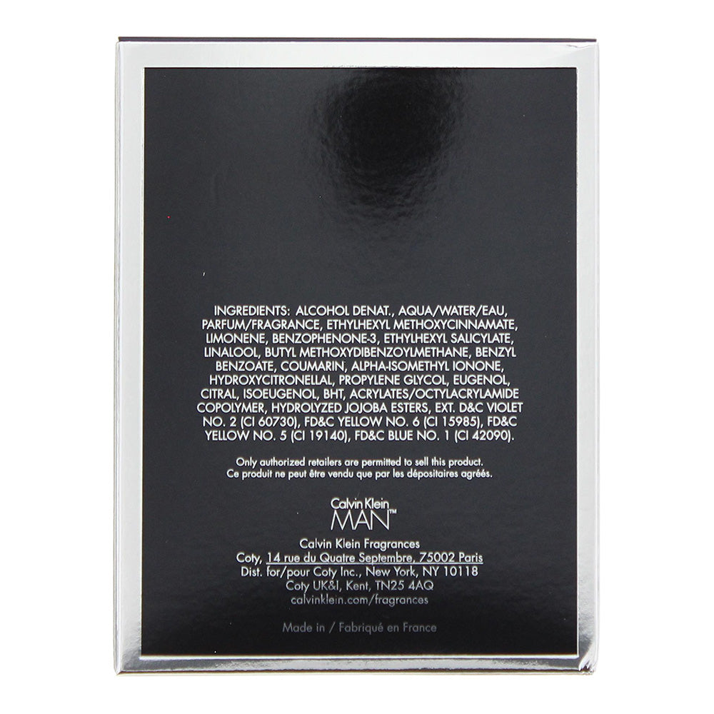 Calvin Klein Man Eau de Toilette 50ml