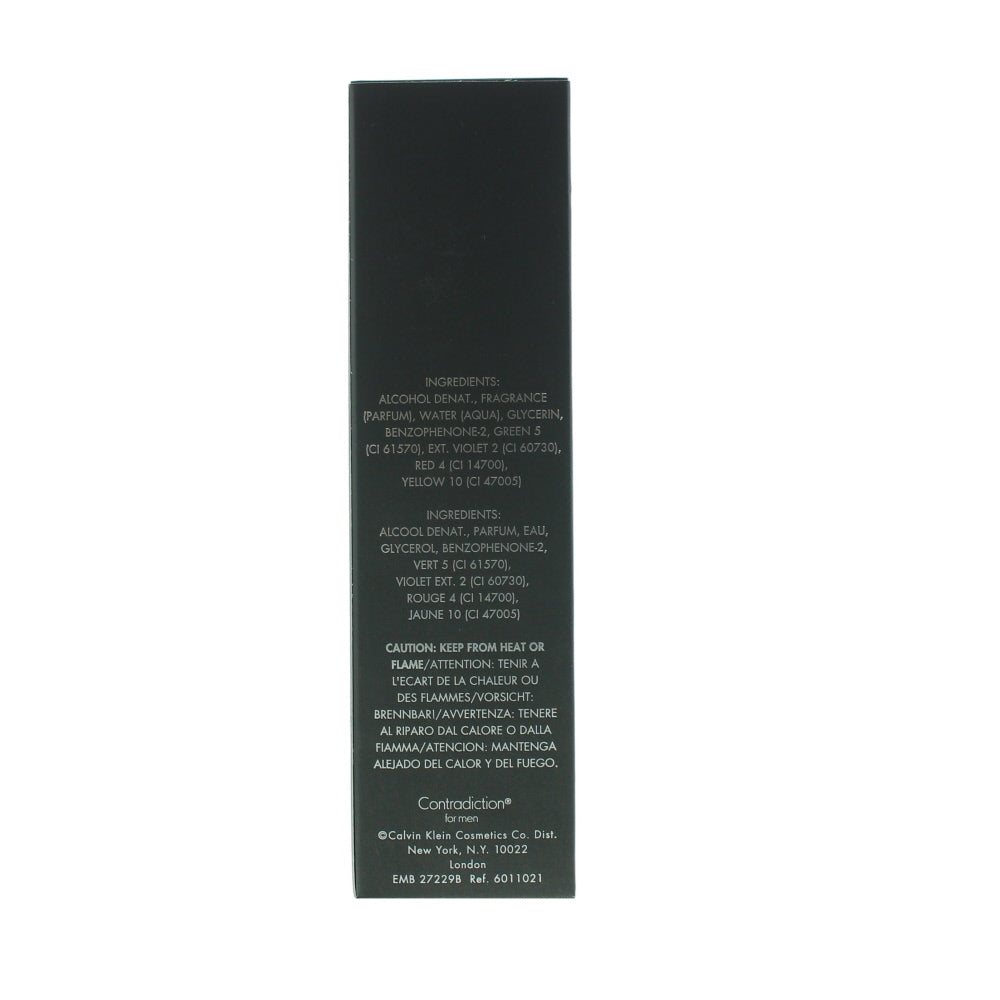 Calvin Klein Contradiction For Men Eau de Toilette 30ml