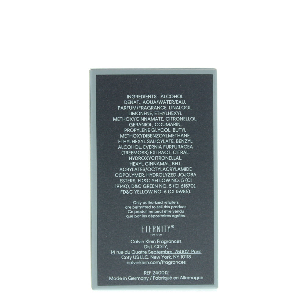 Calvin Klein Eternity For Men Eau de Toilette 50ml