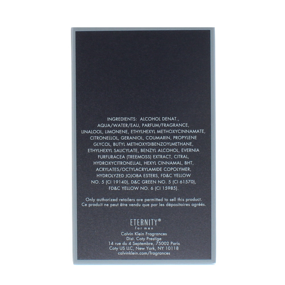 Calvin Klein Eternity For Men Eau de Toilette 100ml