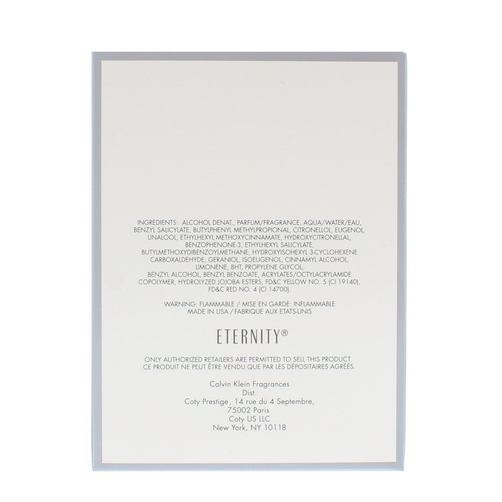 Calvin Klein Eternity Eau de Parfum 15ml