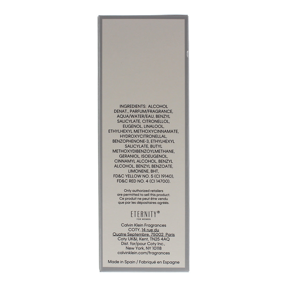 Calvin Klein Eternity Eau de Parfum 50ml