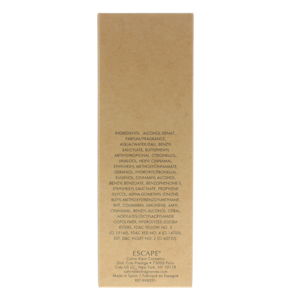 Calvin Klein Escape Eau de Parfum 100ml