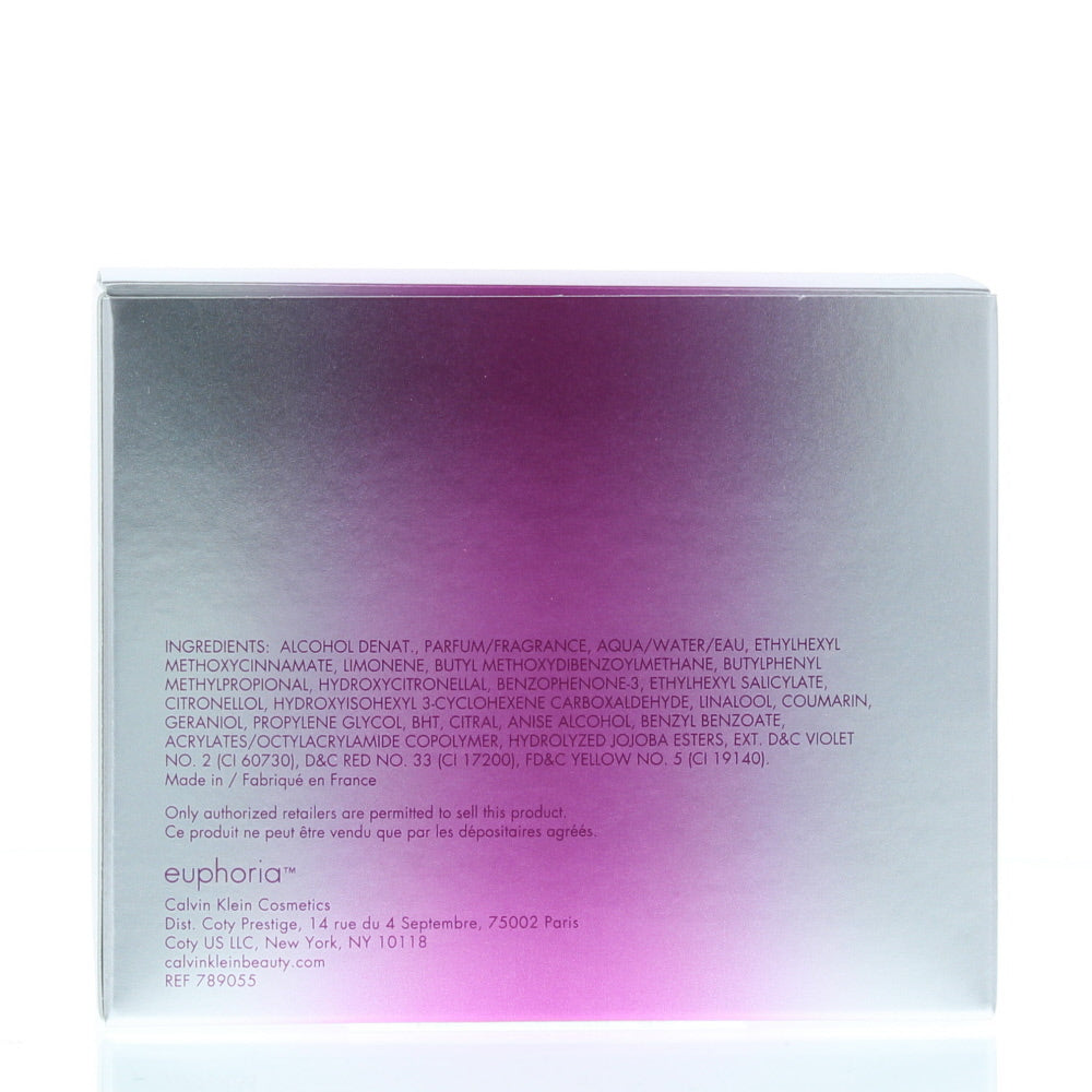 Calvin Klein Forbidden Euphoria Eau de Parfum 30ml - Ingredients