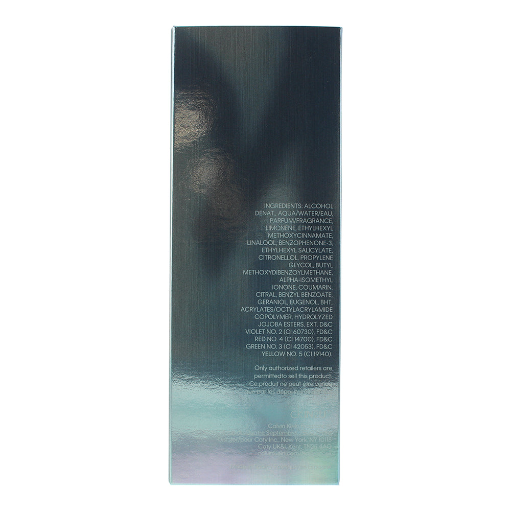 Calvin Klein Ck IN2U Him Eau de Toilette 100ml - Ingredients