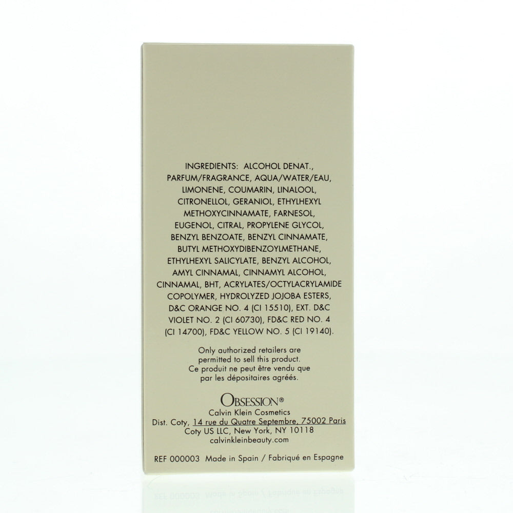 Calvin Klein Obsession Eau de Parfum 50ml