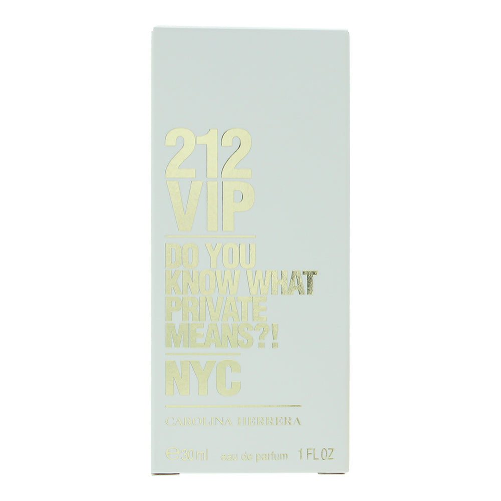 Carolina Herrera 212 Vip Eau de Parfum 30ml - Box