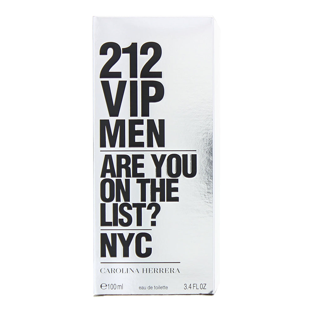 Carolina Herrera 212 Vip Men Eau de Toilette 100ml - Box