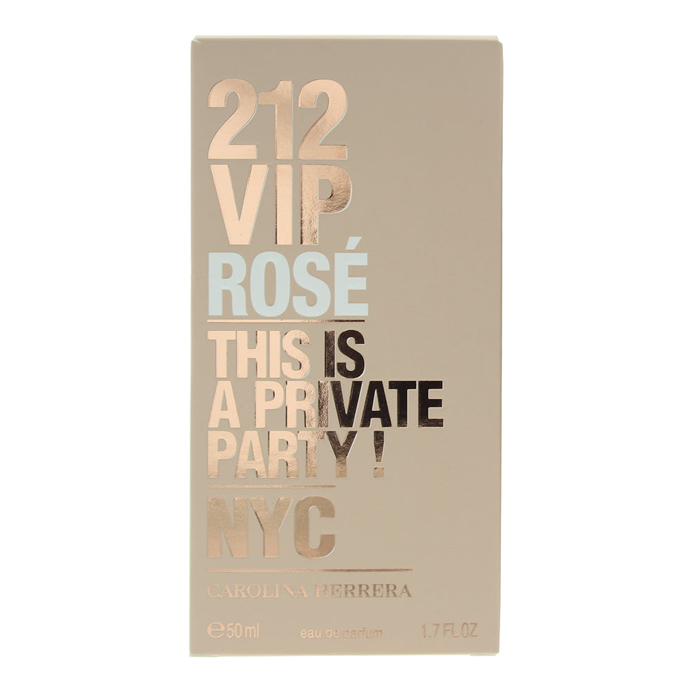 Carolina Herrera 212 Vip Rose Eau de Parfum 50ml - Box