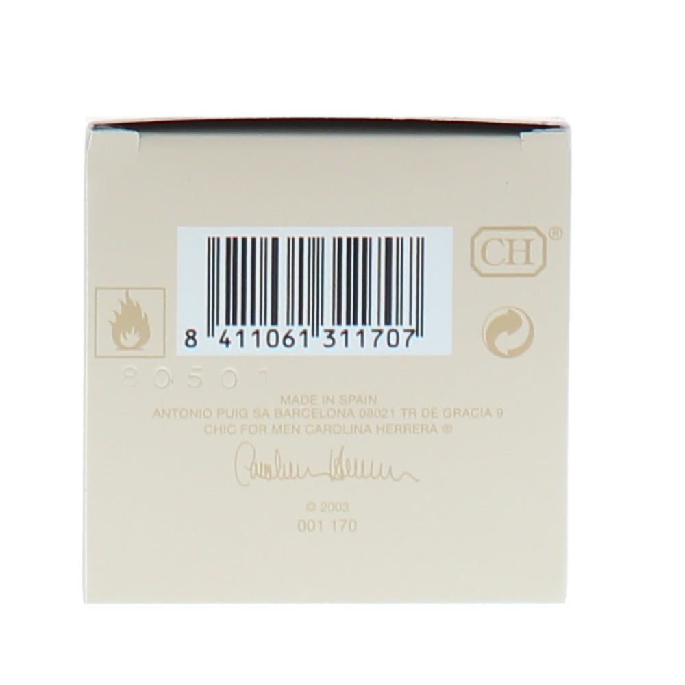 Carolina Herrera Chic For Men Eau de Toilette 60ml