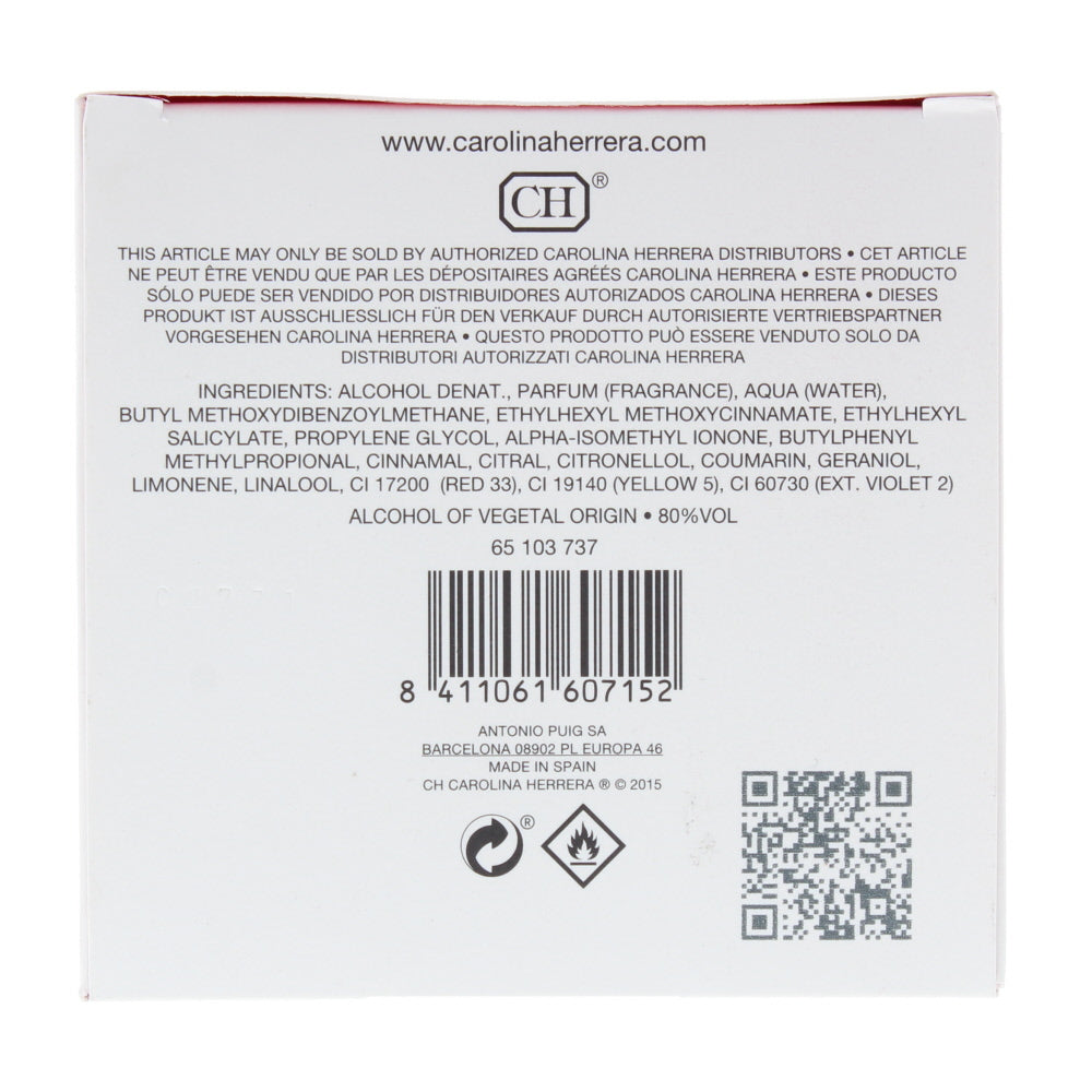 Carolina Herrera Ch Eau de Toilette 100ml