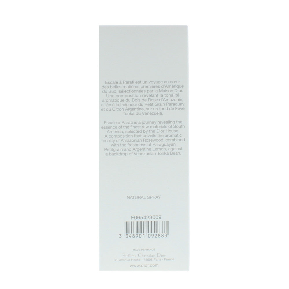 Dior Escale À Pariti Eau de Toilette 75ml