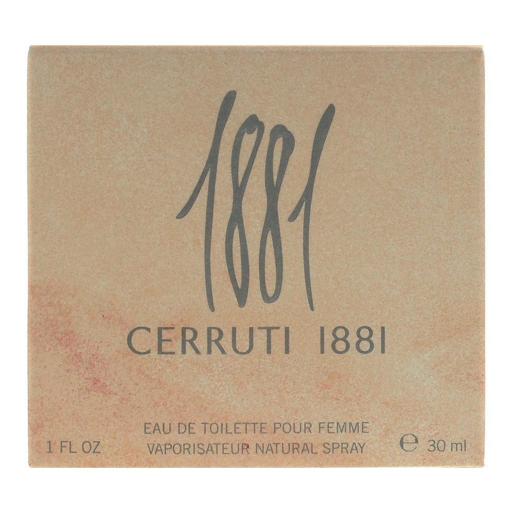 Cerruti 1881 Pour Femme Eau de Toilette 30ml - Box