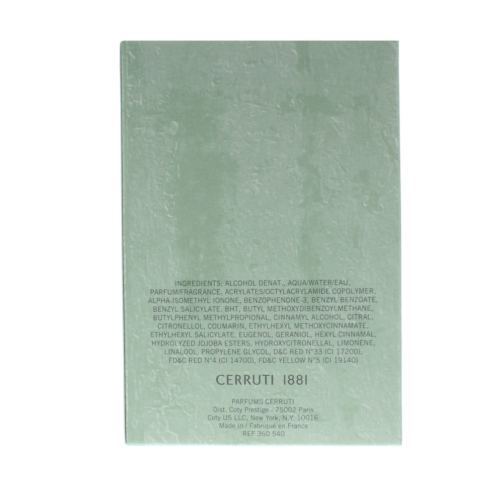 Cerruti 1881 Pour Homme Eau de Toilette 100ml