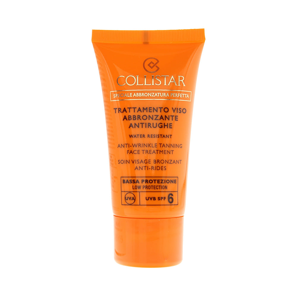 Collistar Anti-Wrinkle Tanning Face Treatment Spf 6 Cream 50ml - Product