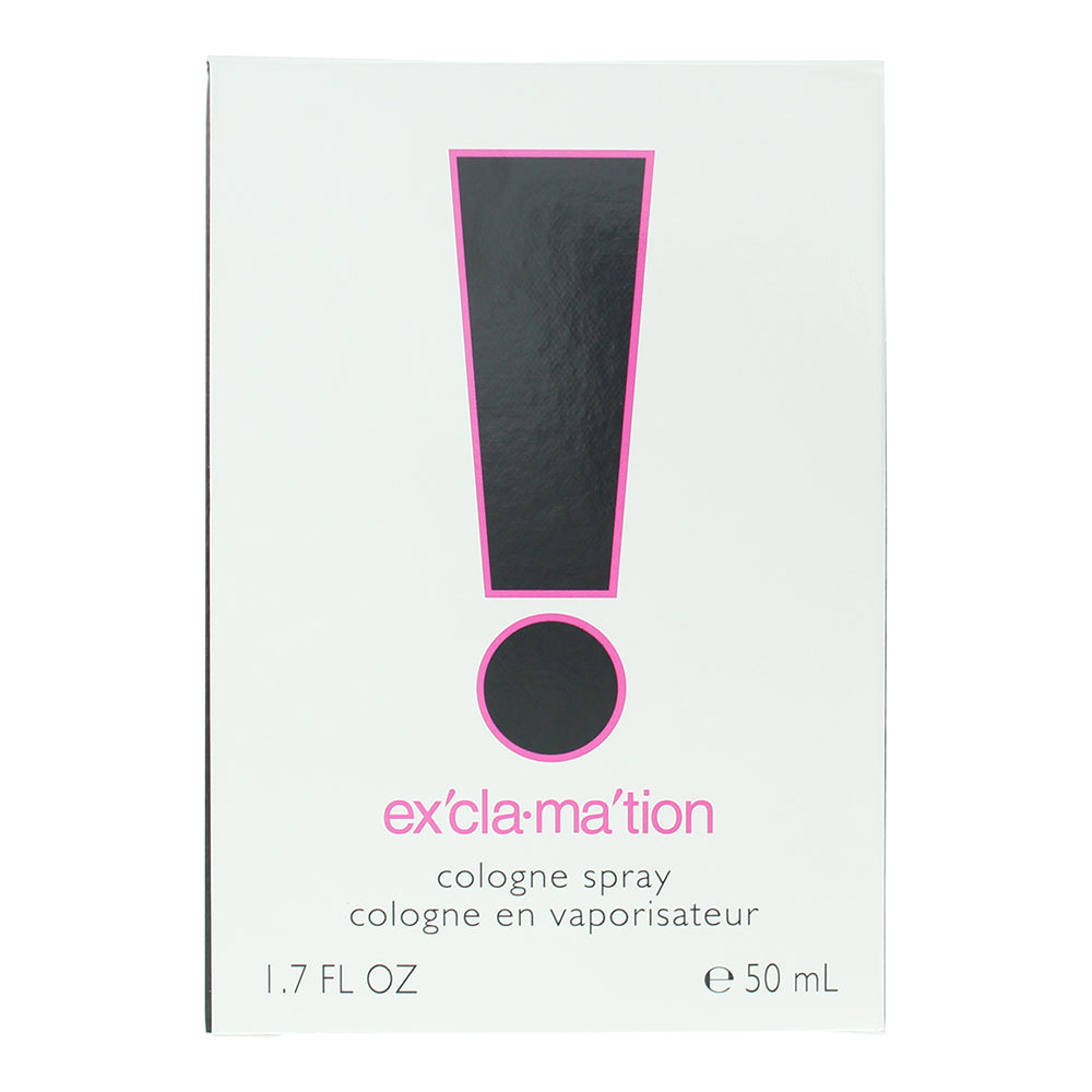 Coty Ex'cla·Ma'tion Eau de Cologne 50ml - Box