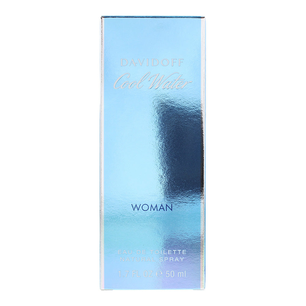 Davidoff Cool Water For Her Eau de Toilette 50ml - Box