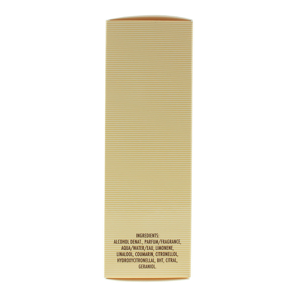 Davidoff Zino Eau de Toilette 125ml - Ingredients