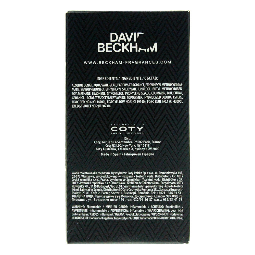 David Beckham Classic Eau de Toilette 60ml