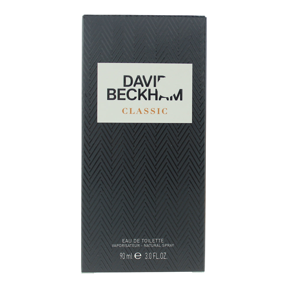 David Beckham Classic Eau de Toilette 90ml - Box