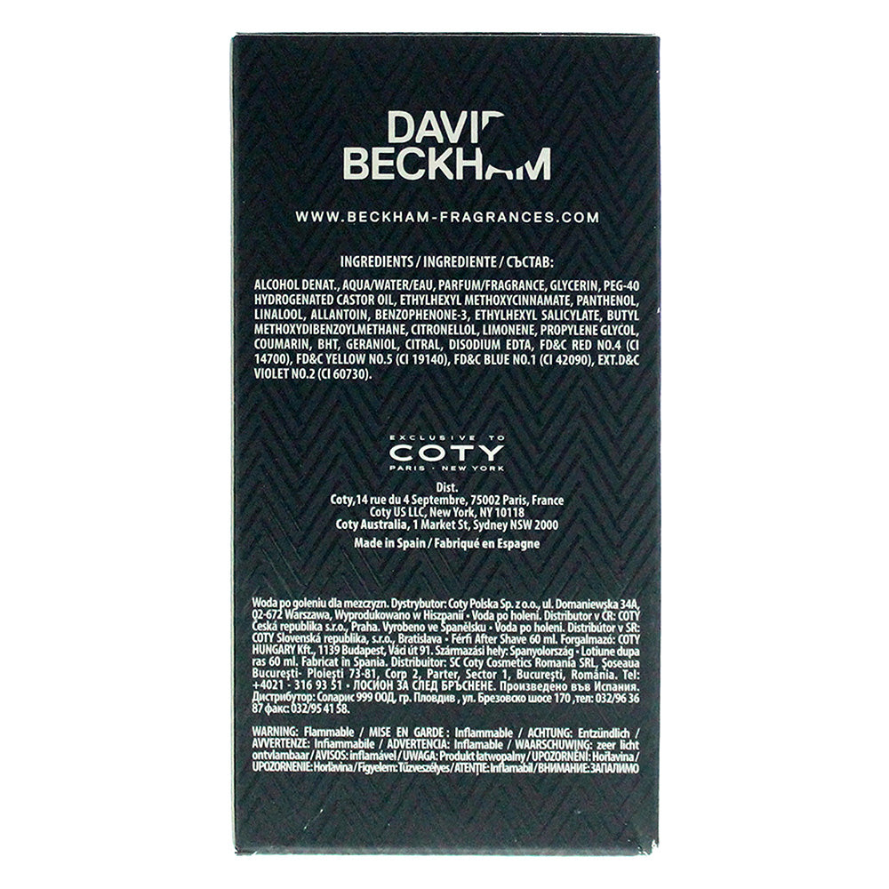David Beckham Classic Aftershave 60ml