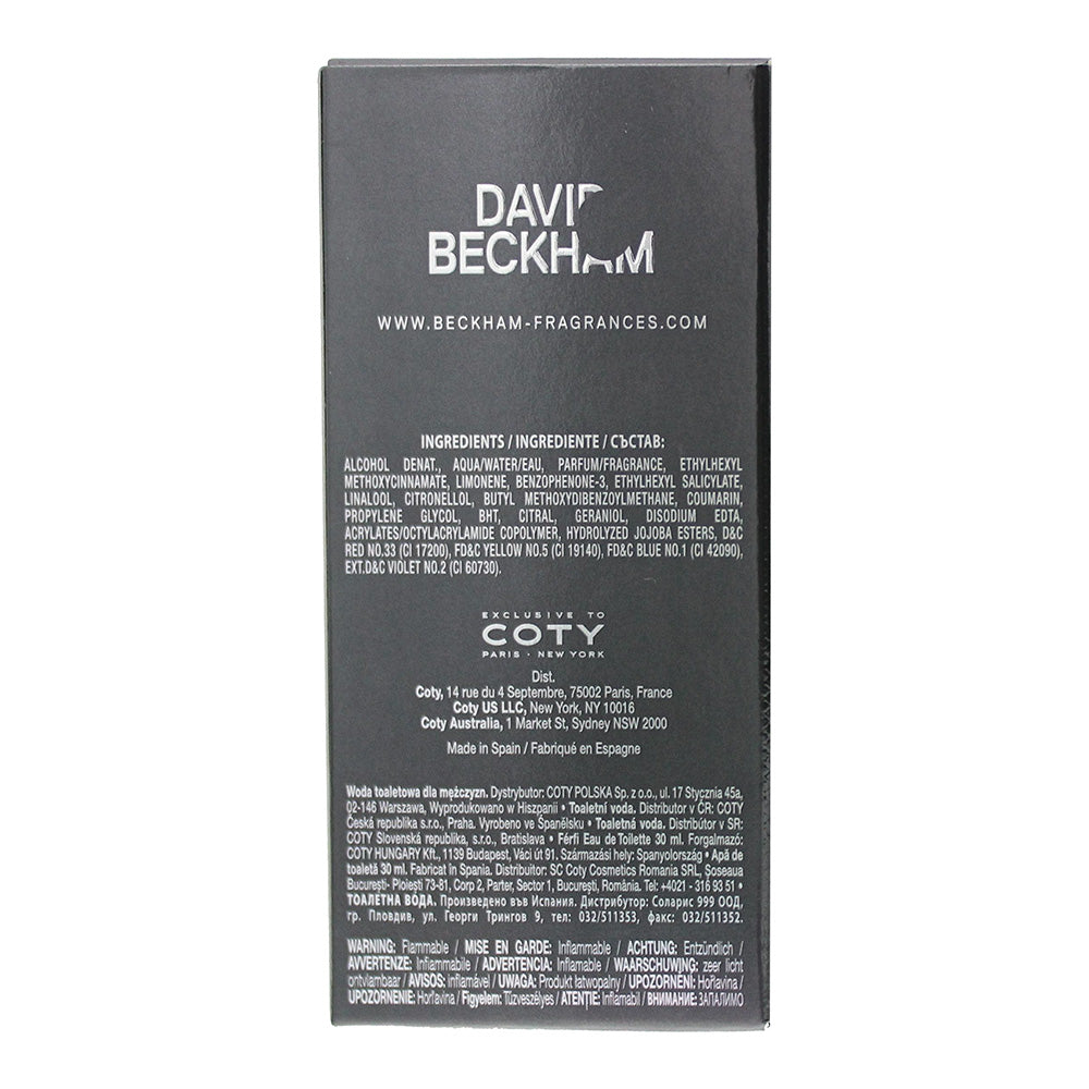 David Beckham The Essence Eau de Toilette 30ml